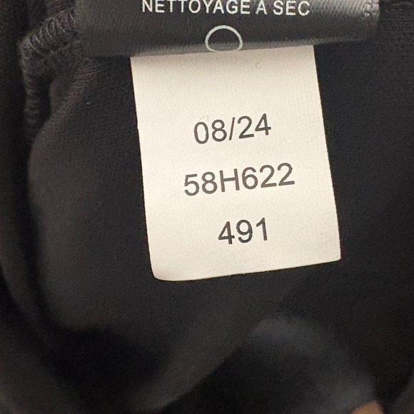 Sam Edelman Strapless Platinum Leafy Embroidery Mermaid Midi Dress Black Size 8 - Picture 12 of 12